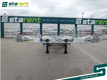 Container transporter/ Swap body semi-trailer Fliegl Containerchassis ADR, 1x20/2x20/1x30/1x40/1x45: picture 2