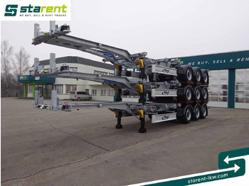 Container transporter/ Swap body semi-trailer FLIEGL