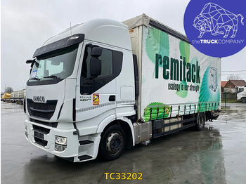 Curtain side truck IVECO Stralis 420