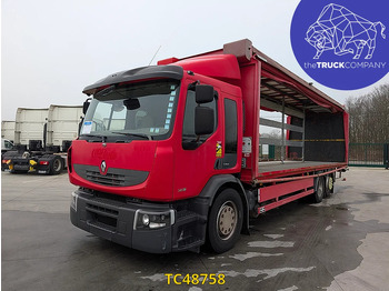 Curtain side truck RENAULT Premium 380