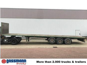 Dropside/ Flatbed semi-trailer General Trailer SYY3FP Plattformauflieger, Liftachse: picture 4
