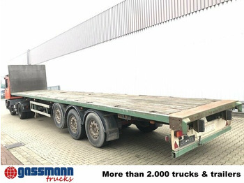 Dropside/ Flatbed semi-trailer General Trailer SYY3FP Plattformauflieger, Liftachse: picture 5