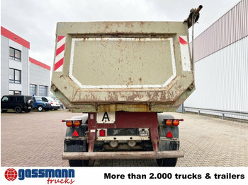 Tipper semi-trailer Langendorf SKS-HS 24/28, Stahlmulde ca. 24m³, Liftachse: picture 5