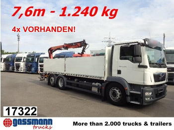 Dropside/ Flatbed truck MAN TGM 26.340