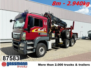Timber truck MAN TGS 26.540