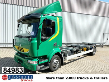 Container transporter/ Swap body truck RENAULT Midlum 220