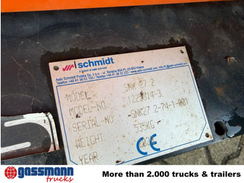 Snow plough Schmidt SNK 27.2 Schneeräumschild: picture 5