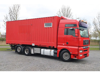 Container transporter/ Swap body truck MAN TGA 26.480 | 6X2 | RETARDER | BDF | MOBILE WORKSHOP: picture 3