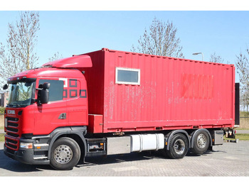 Cab chassis truck SCANIA R 490