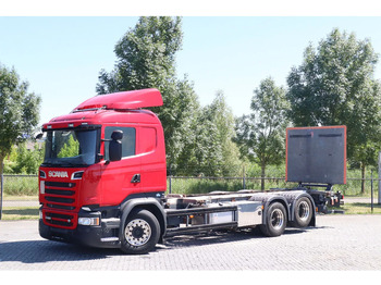 Container transporter/ Swap body truck SCANIA R 580