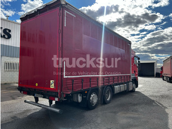 Curtain side truck RENAULT T480 HIGH SLEEPER CAB  6X2*4 ejes 6x2*4: picture 3