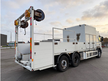 Dropside/ Flatbed truck Volvo FM 410 6x2 Euro 5: picture 3