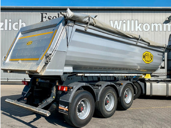 Tipper semi-trailer Meiller MHPS 44.3-N | Stahl 24m³*Luft-Lift*Rollplane*SAF: picture 4