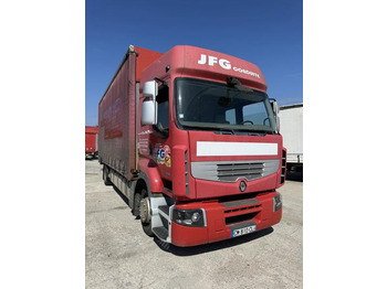 Curtain side truck RENAULT Premium 450