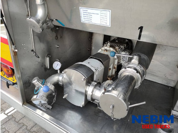 Tanker semi-trailer Burg BPO 12-27 Z - 26.165L - Inox Pump: picture 4