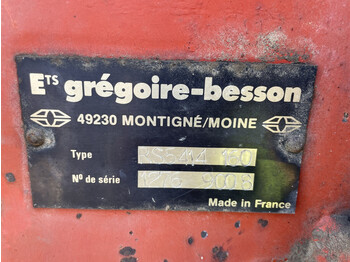 Plow Gregoire Besson RS5414 160: picture 5