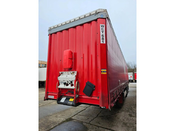 Curtainsider semi-trailer Krone SD, Tail Lift, Lifting Axle: picture 2 Curtainsider semi-trailer Krone SD, Tail Lift, Lifting Axle: picture 2