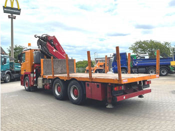 Dropside/ Flatbed truck, Crane truck Mercedes-Benz Actros 2646 L 6x4  Pritsche Kran Fassi 450 45m/t Mercedes-Benz Actros 2646 L 6x4  Pritsche Kran Fassi 450 45m/t: picture 4