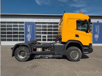 Tractor unit Scania G450 XT 4x4 Euro 6 SZM Kipphydraulik Blatt/ Luft: picture 2