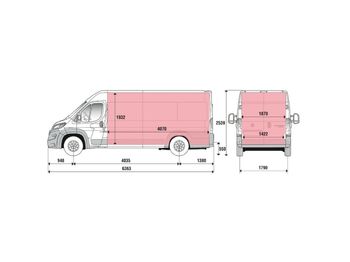 New Panel van Fiat Ducato 35H L5H2 Kasten 2.3 MJet 160 Euro 6D-Temp: picture 1