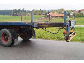 Dropside/ Flatbed semi-trailer Unterholzner ULSZ 20/E Lenkachse: picture 5