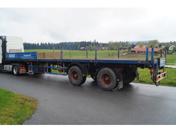 Dropside/ Flatbed semi-trailer Unterholzner ULSZ 20/E Lenkachse: picture 3