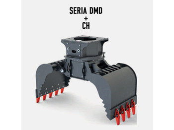New Grapple for Construction machinery DEMOQ DMD 120 S Hydraulic Polyp -grab 695 kg: picture 2