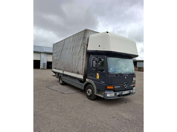 Curtain side truck MERCEDES-BENZ Atego 818