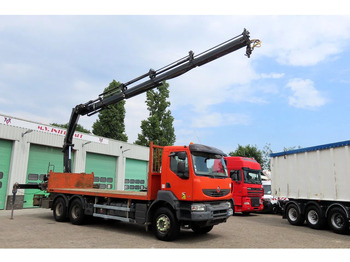 Crane truck RENAULT Kerax 430