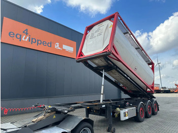 Container transporter/ Swap body semi-trailer VAN HOOL 20'
