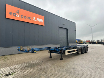 Container transporter/ Swap body semi-trailer VAN HOOL 40'