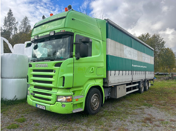 Curtain side truck SCANIA R 380