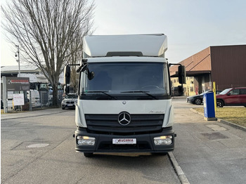 Closed box van Mercedes-Benz Atego 818L Koffer 6,3m LBW Klima Autom. Luftgef.: picture 2