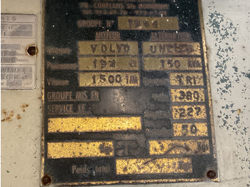 Generator set Volvo 150KVA Generator, Low hours.: picture 3