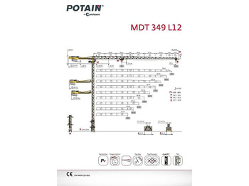 Tower crane POTAIN