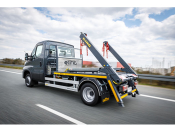 New Skip loader truck Iveco Daily 70C18 + KING Bramowiec / Skiploader / Absetzkipper: picture 3