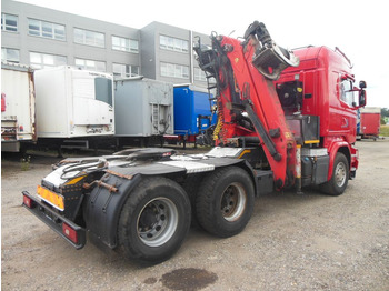 Timber truck, Crane truck Scania R450,6X4, KRAN, EPSILON 170 + UMIKOV TELESKOP: picture 5