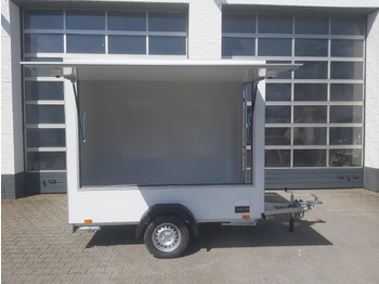 Vending trailer Verkaufsanhänger TFS Multi VK 250.01 250x150x200cm 1 Seitenklappe Tür 230V Strom 750kg 100kmH AKTION: picture 2