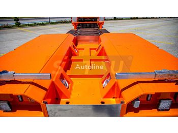 New Low loader semi-trailer STU 2 Axle Extendable Low Loader: picture 4