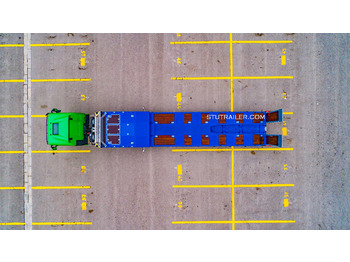 New Low loader semi-trailer STU 5 Axle Hydraulic Steering Extendable Low Laoder: picture 3 New Low loader semi-trailer STU 5 Axle Hydraulic Steering Extendable Low Laoder: picture 3