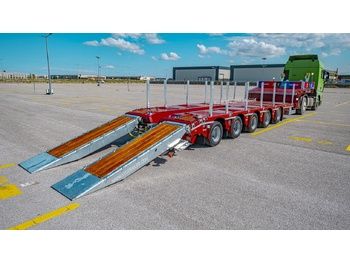 New Low loader semi-trailer STU 5 Axle Lowbed / Extendable: picture 4