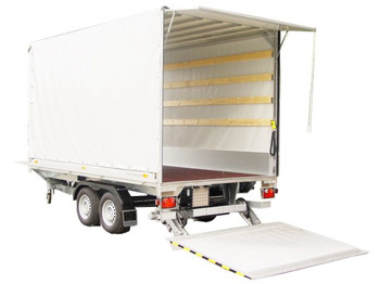 New Closed box trailer Humbaur Hebebühnenanhänger HK 35 45 22 V-Deichsel, 3,5 to. 4180 x 2135 x 2085 mm: picture 2