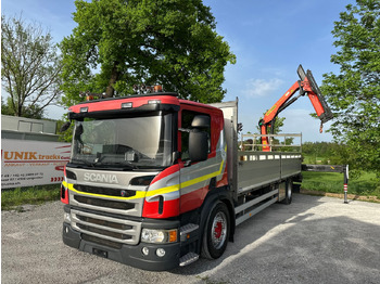 Dropside/ Flatbed truck SCANIA P 410