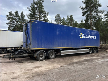 Closed box trailer