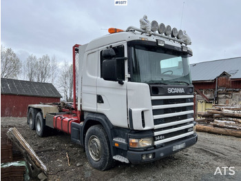 Hook lift truck SCANIA R144