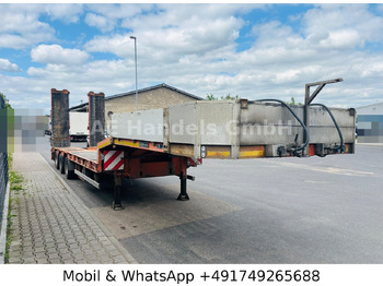 Low loader semi-trailer GOLDHOFER STN