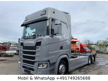 Cab chassis truck SCANIA S 450