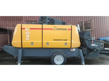 Stationary concrete pump PUTZMEISTER