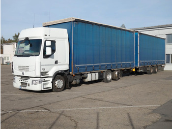 Curtain side truck RENAULT Premium 460