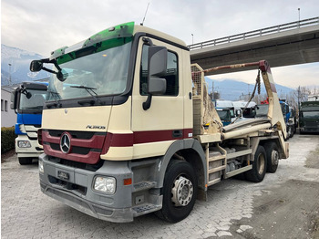 Skip loader truck Mercedes-Benz Actros 2536 6x2, E5, MP3, WELAKI: picture 2